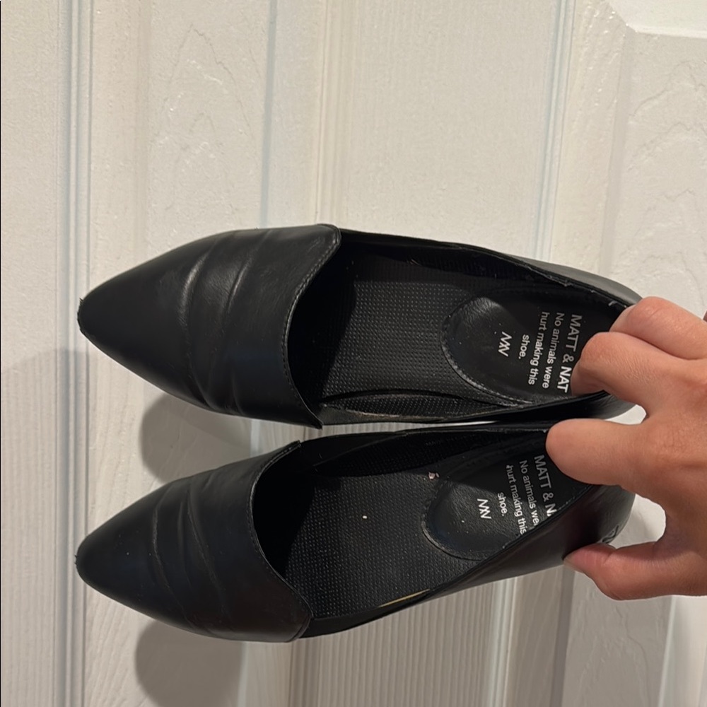 Matt & Nat Women's Black Flats